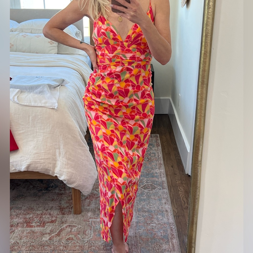 Zara pattern dress NWT